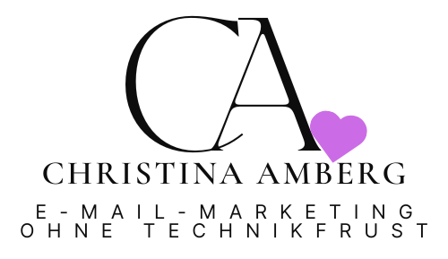 Christina Amberg, Logo E-Mailmarketing ohne Technikfrust